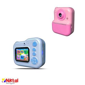 دوربین چاپ فوری کودک Q08 | با نمایشگر 2.4 اینچ و دوربین HD، پخش MP3