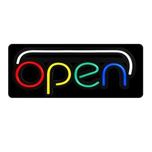 تابلو نئون فلکسی(LED ) open(باز است)