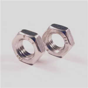 مهره باریک استیل 304 (نیم مهره) M20