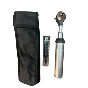 اتوسکوپ فایبر اپتیک دسته فلزی با کیف برزنتی