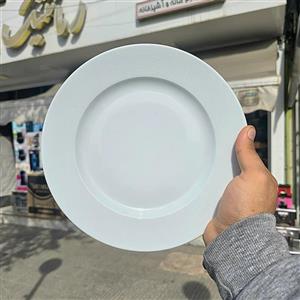 بشقاب تخت چینی هتلی تقدیس رلیف 24 سانت فروش 1 عددی(پس کرایه)