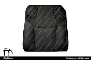 روکش صندلی چرم تویوتا کرولا کراس 2023-2024 مشکی طوسی