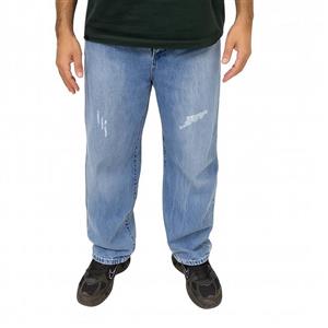 شلوار بگ مردانه کم زاپ | با شست کاستوم روشن | استایل روزمره و خاص 2025