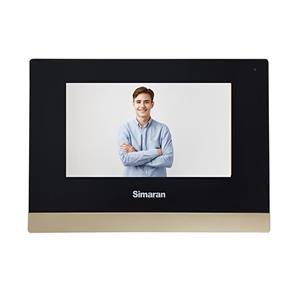 مانیتور آیفون تصویری 7 اینچ حافظه دار HD سیماران مدل 77D