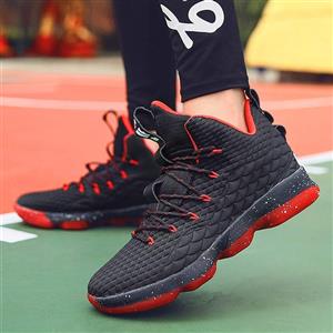 Men Spring Sport Shoes,Leisure Men‘s Running Sports Basketball Shoes Non-Slip Wear Resistant Sneakers 