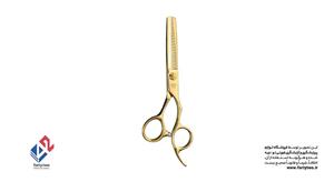 قیچی رومنس پیتاژ بدون شیار ۵٫۵ اینچی طلایی کد Tng55G