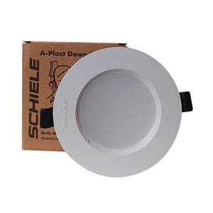 پنل SMD توکار آ پلاست 9 وات گرد یخی شیله (SCAP)(شیله)()