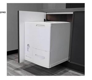 سطل ریلی جای برنج و حبوبات توکار جهت یونیت عرض 450mm فانتونی Q945