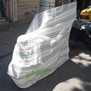 چادر ضد آفتاب موتور سیکلت هندا برزنتی نخی قابل شستشو 