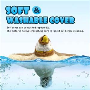 گنجشک هوشمند شارژی با حرکت پر زدن، لمسی و تعاملی!