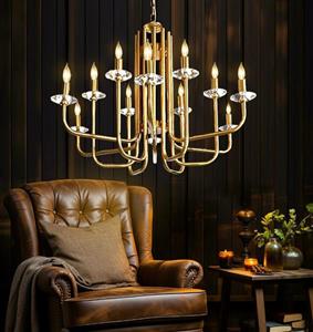 لوستر اسپایدر مدرن زنبق ٦ شاخه