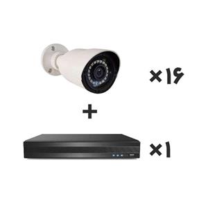 پک فروش ویژه 16 عدد دوربین AHD و 1 عدد DVR سیماران