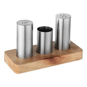 ست نمکدان و فلفل پاش شنگیا مدل B6336 مجموعه 4 عددی