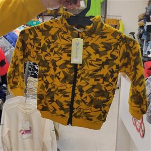 سویشرت تک پسرانه لاینردار جنس میکرو داخل خز 