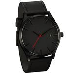 Clearance on Sale Mens Quartz Watch,Hengshikeji Roman NumeralPopular Low-Key Minimalist Connotation Leather Men's Quartz Wristwatch Business Retro Design Leather Band Waterproof Bracelet Watches