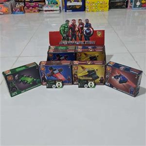 لگو قهرمان ها همراه با ماشین فضایی با کیفیت بسیار عالی