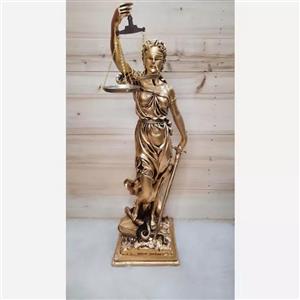 مجسمه عدالت پلی استری 70سانت(پس کرایه)