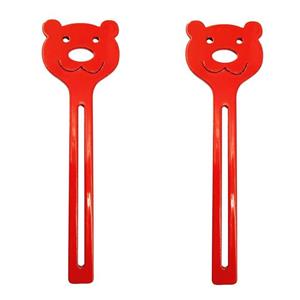  تیوب خالی کن طرح خرس مجموعه دو عددی