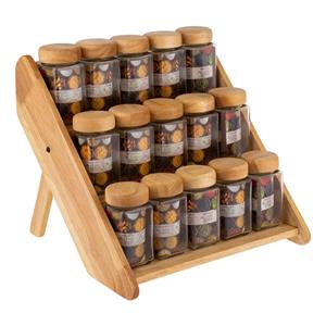 ست جای ادویه 15 پارچه لانا وود مدل الین به همراه استند