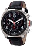 Christian Van Sant Men's CV3AU1 Grand Python Analog Display Swiss Quartz Black Watch