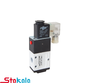 شیر برقی پنوماتیک سایز 1/4 اینچ برند FMS
