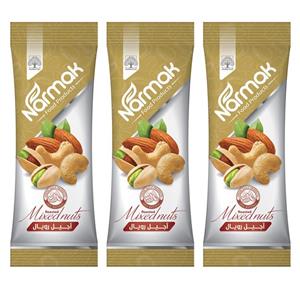 آجیل رویال نمکی سورت شده نارمک 90 گرم بسته 3 عددی