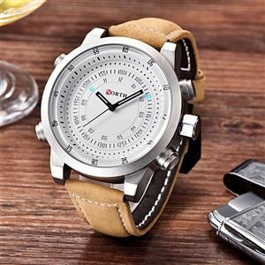 Mens Watch, Military Chronograph Sports Watches for Men, Fashion Luxury Waterproof Silicone Wristwatch 