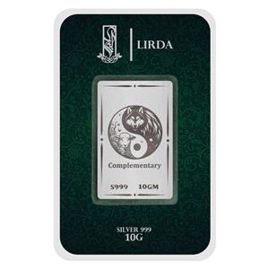 شمش نقره لیردا طرح یین یانگ کد 999-10 Complementary 