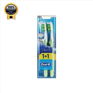 پک 2 عددی مسواک اورال بی مدل 3D White 