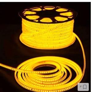 ریسه شلنگی ال ای دی وایرلس 3528 انبه ای طول 100 متری با پنج عدد سوکت رایگان