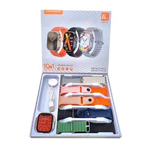 ساعت هوشمند سایز 48 میلی‌متری مدل KW70 ULTRA3 با بند سیلیکونی