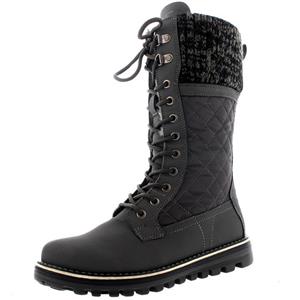 POLAR Womens Winter Thermal Snow Outdoor Warm Mid Calf Waterproof Durable Boot 