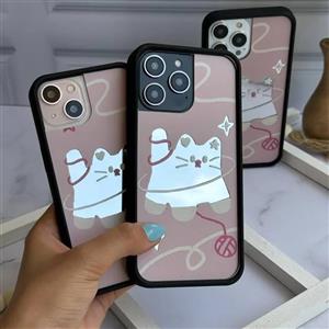 قاب آینه ای طرح گربه (574)