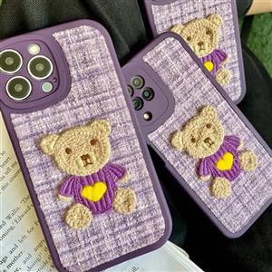 گارد تدی پارچه ای رنگ بنفش (428)