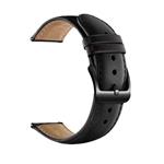 KINGLOO 22MM Quick Release Genuine Calf Leather Watch Band Replacement Compatible for Samsung Gear S3 Frontier / S3 Classic Smart Watch