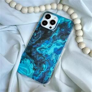 قاب گوشی موبایل طرح جوهر آبی (582)