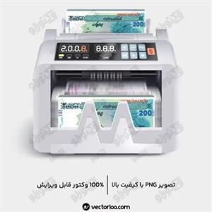 وکتور بسته اسکناس دویست هزار تومانی 9