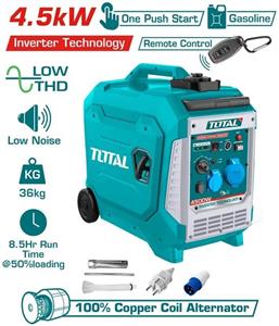 موتور برق توتال مدل TP550006EP ظرفیت ۴.۵ کیلووات سایلنت