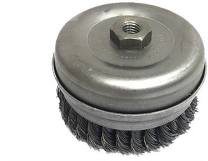 فرچه سیمی کاسه ای بافته 9 سانت پارسیان