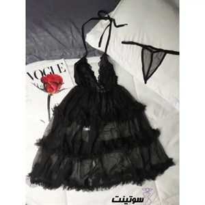 لباس خواب توری زنانه کد 2054