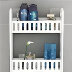 شلف همه کاره2طبقه نردبانی ضدآب حمام توالت