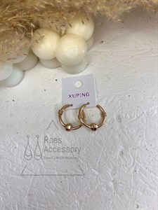 گوشواره حلقه ای ژوپینگ کد 001