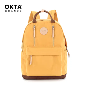 کوله OKTA  رنگ خردلی