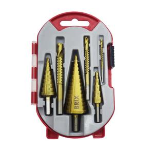 مته کاجی و مته برش بریکس مدل YP-06 مجموعه 6 عددی