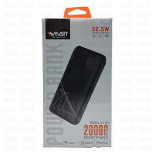 پاوربانک وی اسمارت مدل VS-58 - ظرفیت 20000 میلی‌آمپر با قابلیت PD 20W و QC3