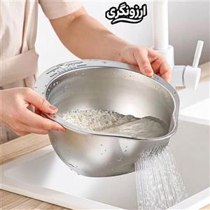 آبکش استیل تکی