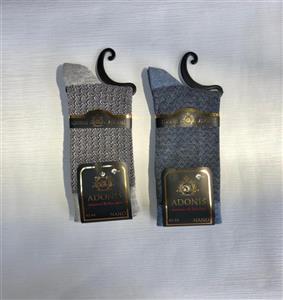 جوراب ساقدار مردانه برند Adonis طرح کلاسیک دوفس