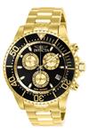 Invicta Men's Pro Diver Quartz Watch with Stainless Steel Strap, Gold, 22 (Model: 26848)