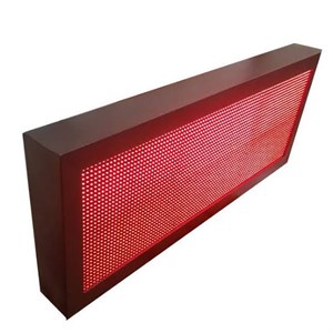 تابلو روان قرمز led ابعاد 170 در 58