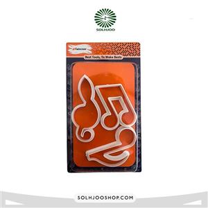 کاتر پلاستیکی 3 عددی موسیقی نسکو